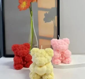 Teddy Bear Candle